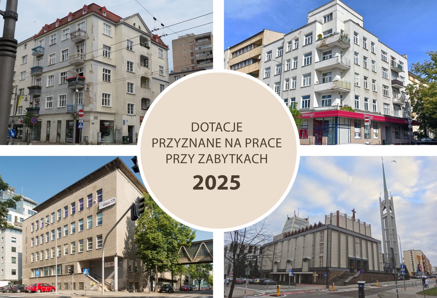 Przykłady budynków, które będą poddane pracom w ramach dotacji (mat. pras. MKZ)