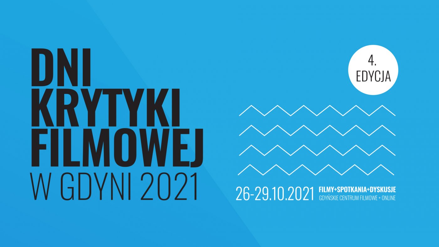 Grafika promująca przegląd Dni Krytyki Politycznej, który odbędzie się 26-29 października w Gdyńskim Centrum Filmowym