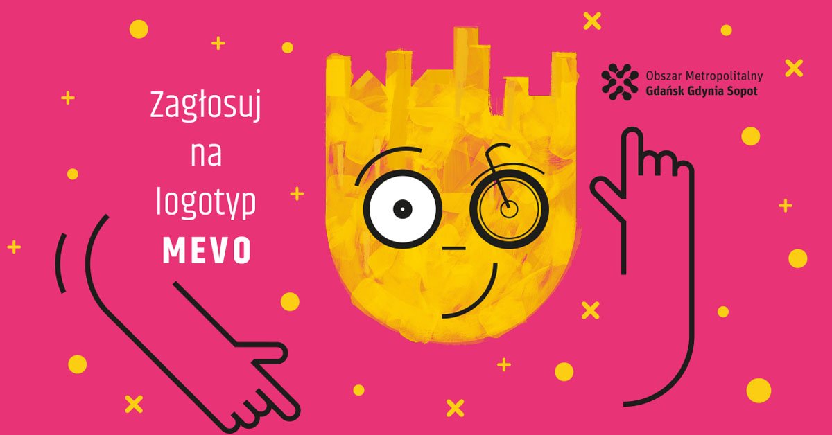 Wybierz i zagłosuj na logotyp MEVO // mat.prasowe