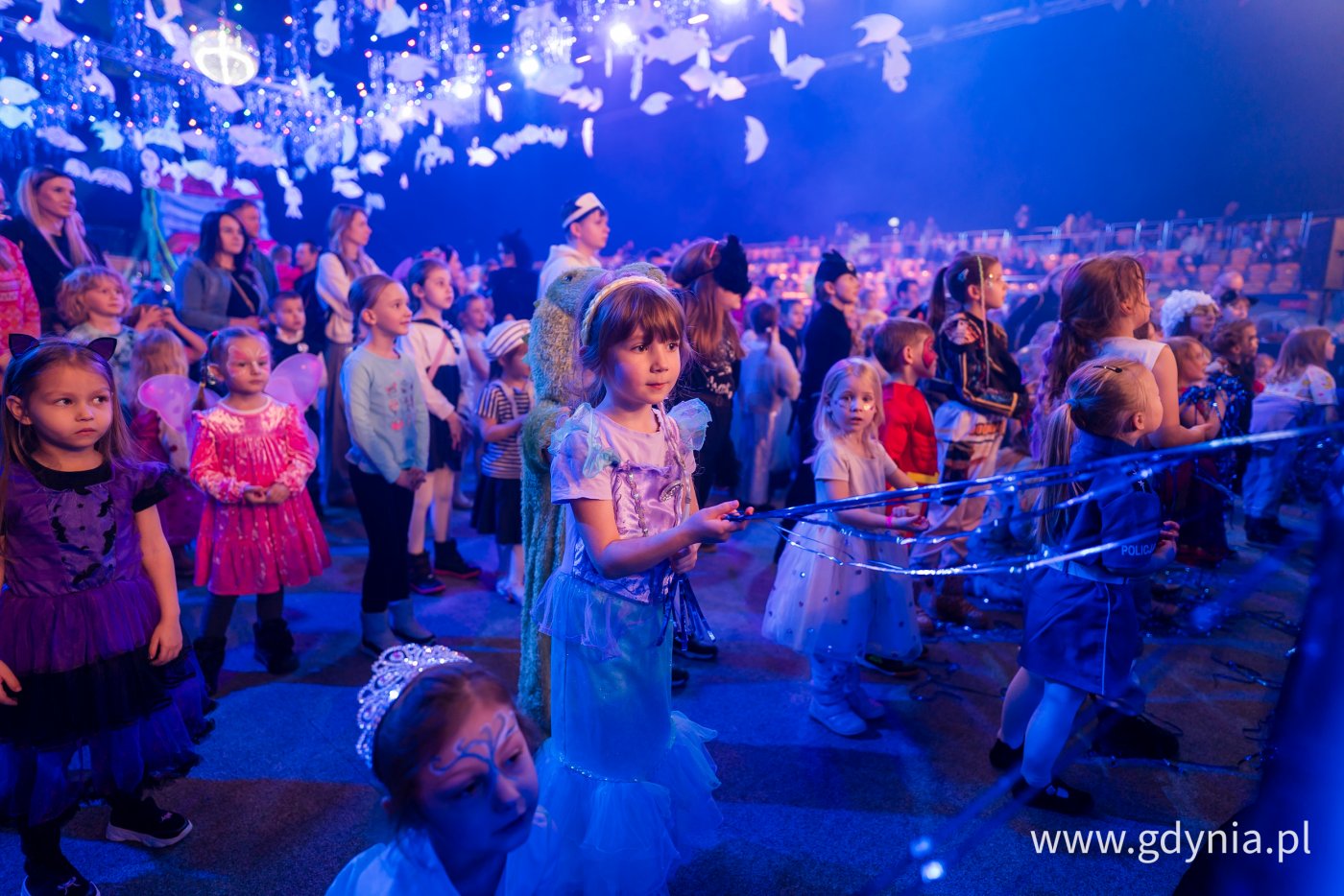Bal karnawałowy dla dzieci w Polsat Plus Arenie Gdynia (fot. Paweł Budziński)