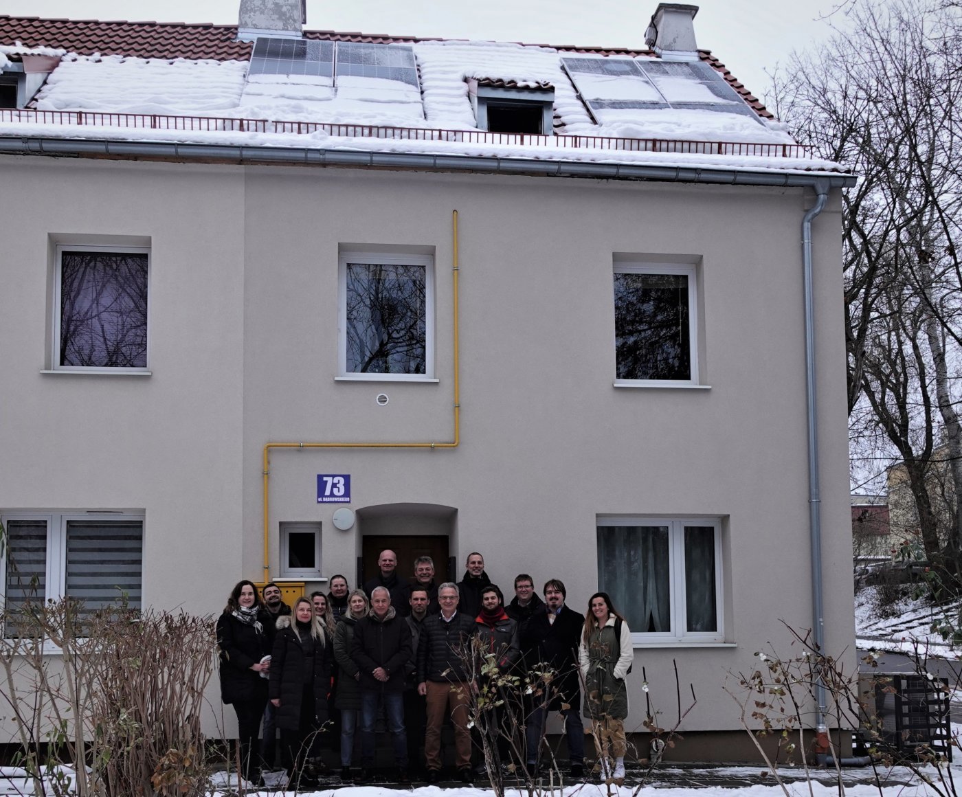 Uczestnicy spotkania w ramach projektu Heat-INSYDE // fot. Biuro ds. Energetyki