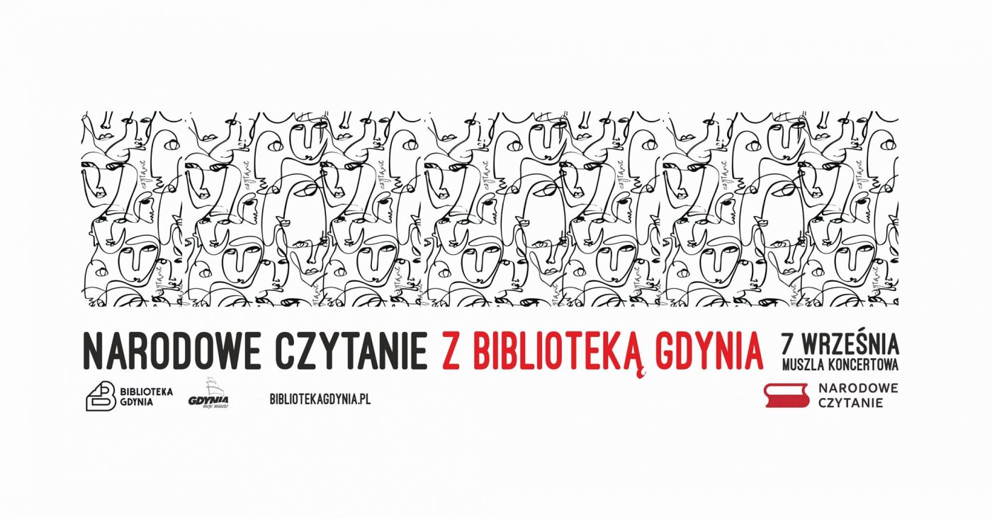Narodowe Czytanie z Biblioteką Gdynia // mat.prasowe