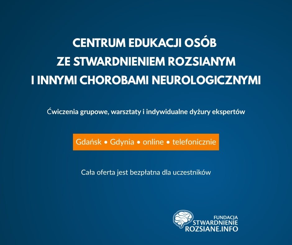 Centrum edukacji działa stacjonarnie i online (fot. mat. prasowe StwardnienieRozsiane.Info)