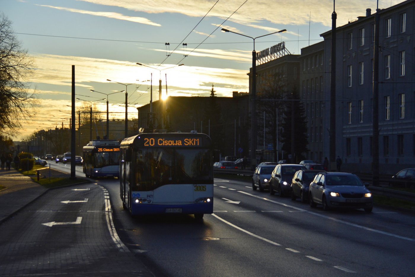Na tym odcinku ulicy Morskiej planowany jest Buspas, fot, Michał Kowalski