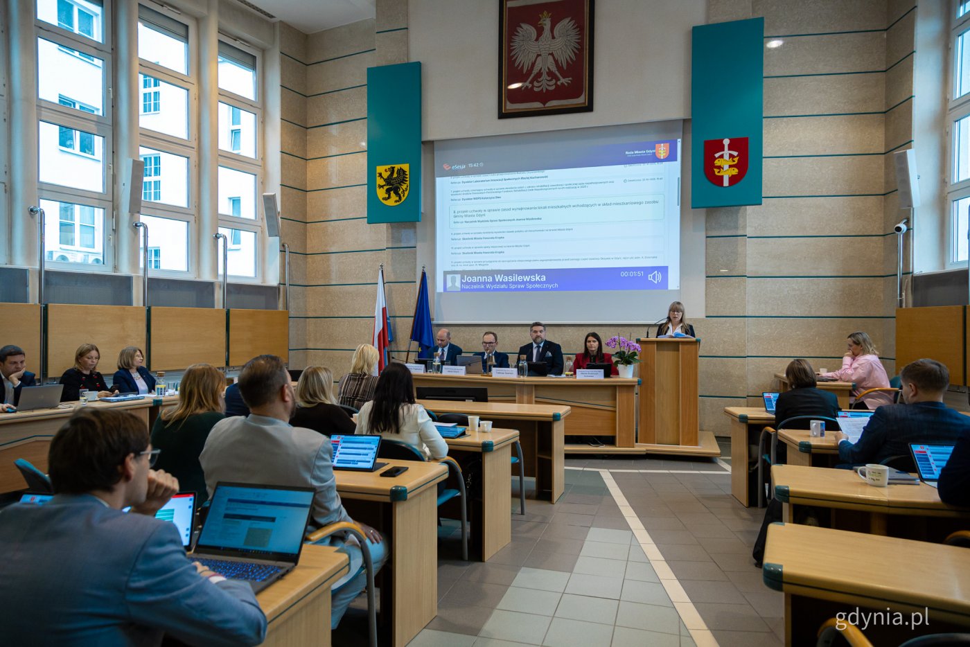 XXIV sesja Rady Miasta Gdyni odbędzie się 26 listopada o godz. 11:00 (fot. Kamil Złoch / archiwum)