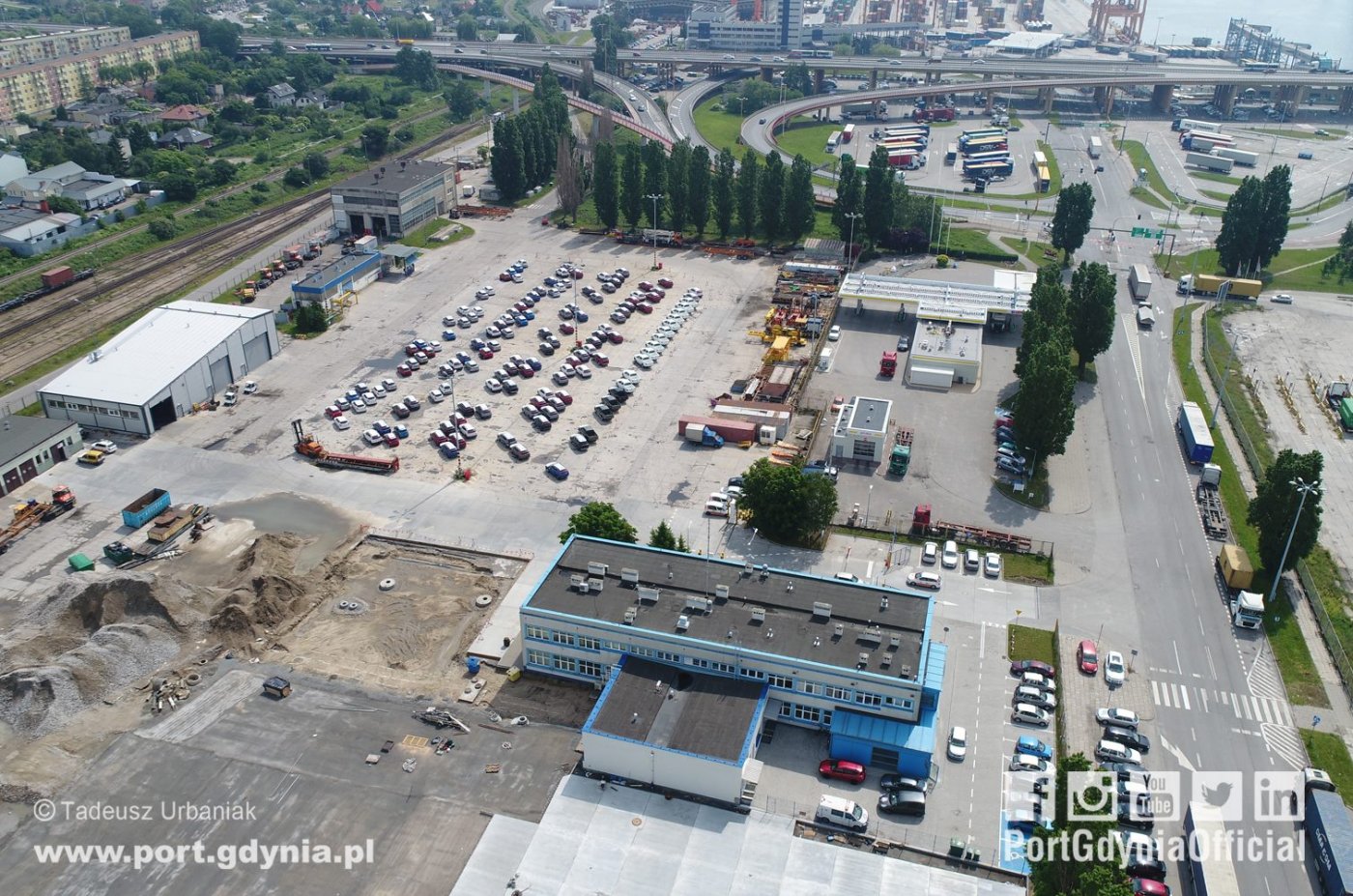 Zachodnia część Portu Gdynia // fot. Taduesz Urbaniak 