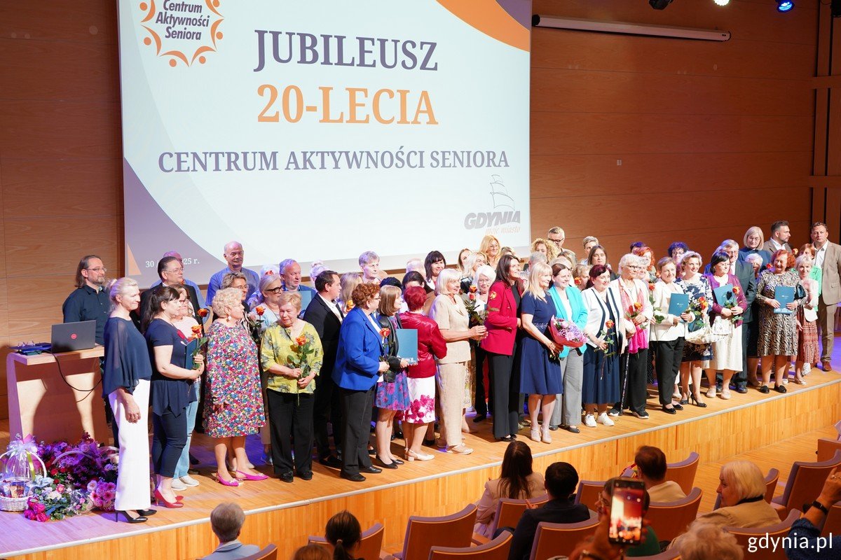 Uroczystość z okazji 20-lecia działalności Centrum Aktywności Seniora odbyła się w PPNT (fot. Magda Śliżewska)
