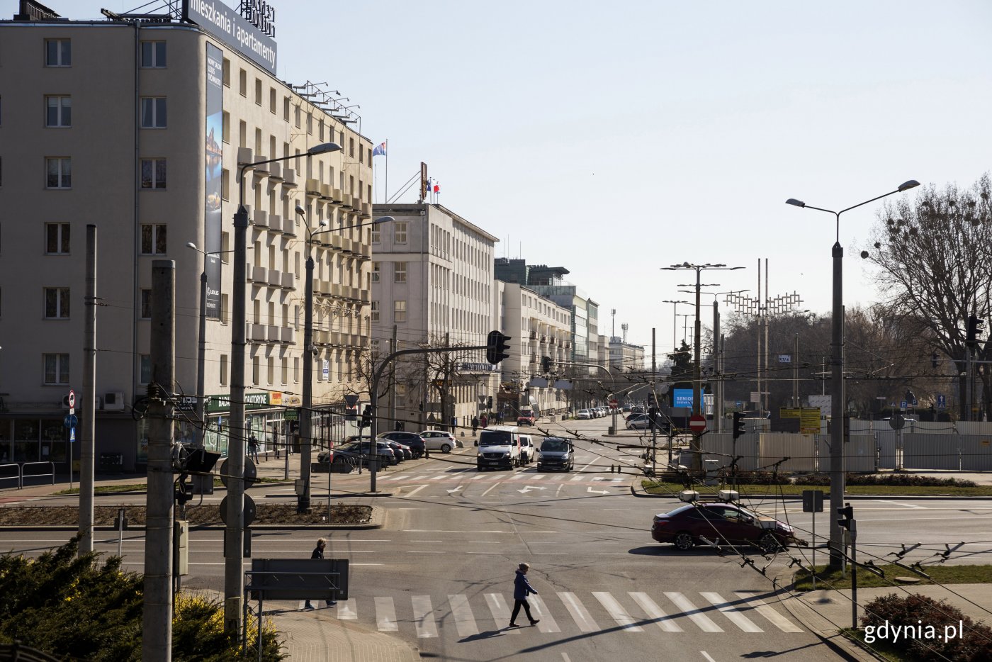 Gdynia w czasie pandemii. fot. Przemysław Kozłowski