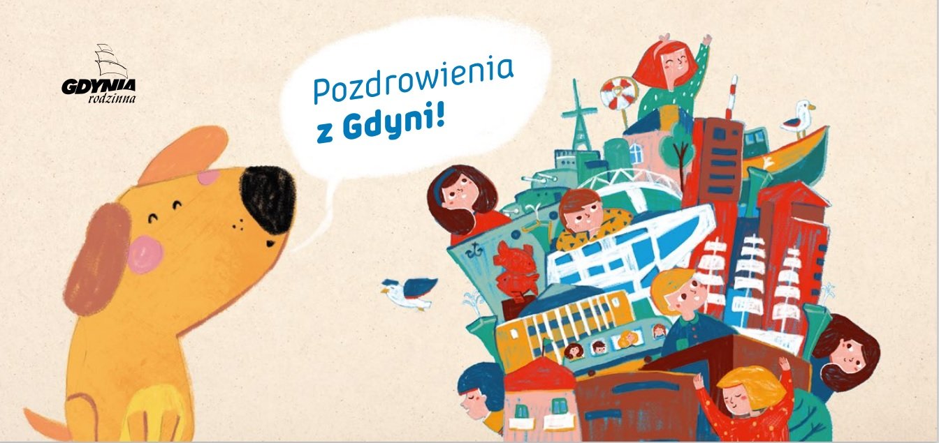 Odkrywaj Gdynię - to wakacyjna zabawa miejska. Wystarczy zebrać sześć pieczątek, by zdobyć nagrodę. Mat. Organizatora