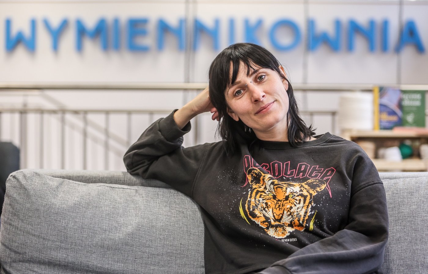 Martyna Winnicka koordynuje pracą gdyńskiej Wymiennikowni/fot. archiwum prywatne