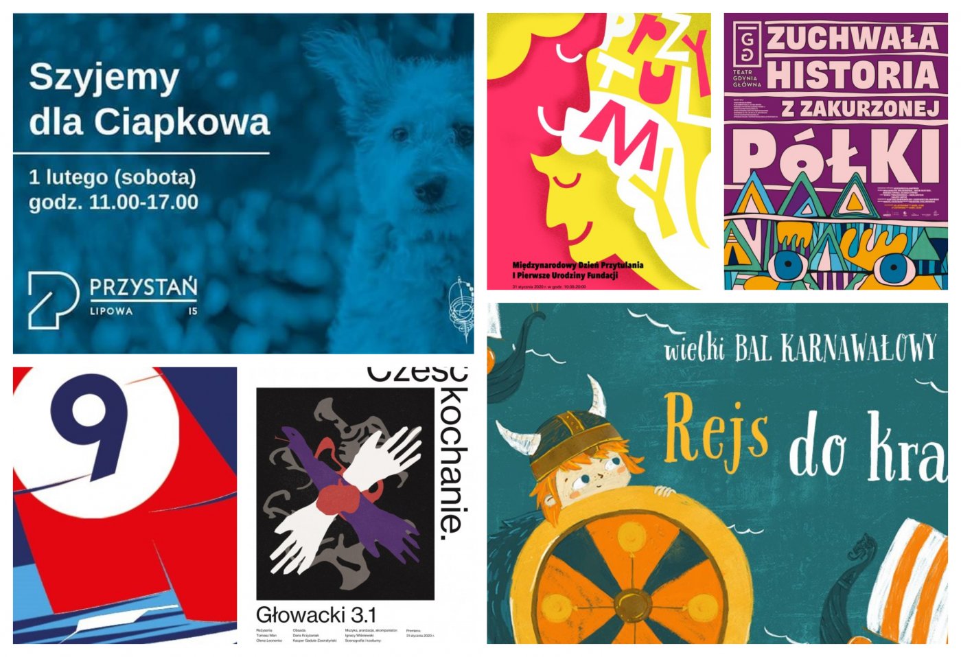 Weekend 31 stycznia-2 lutego/collage z materiałów prasowych