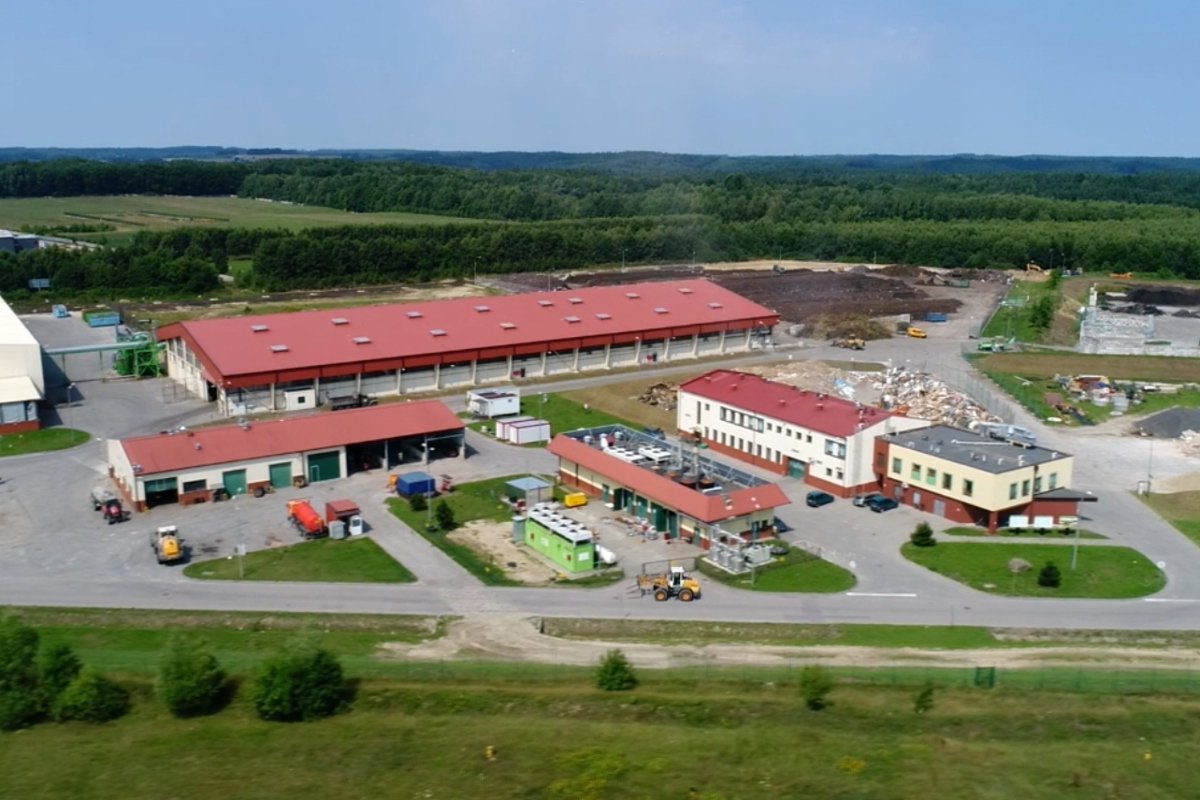 Budowa nowego Punktu Selektywnej Zbiórki Odpadów Komunalnych (PSZOK) w Eko Dolinie wchodzi w kolejny etap (mat. prasowe Eko Doliny)