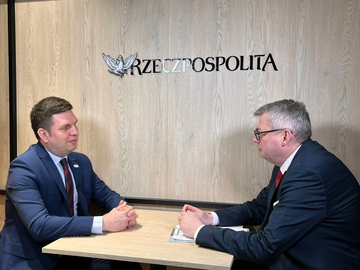  Wypełniamy lukę w myśleniu o mieście – mówił Maciej Zielonka, wiceprezydent Gdyni dla „Rzeczpospolitej” (fot. Justyna Patyk)