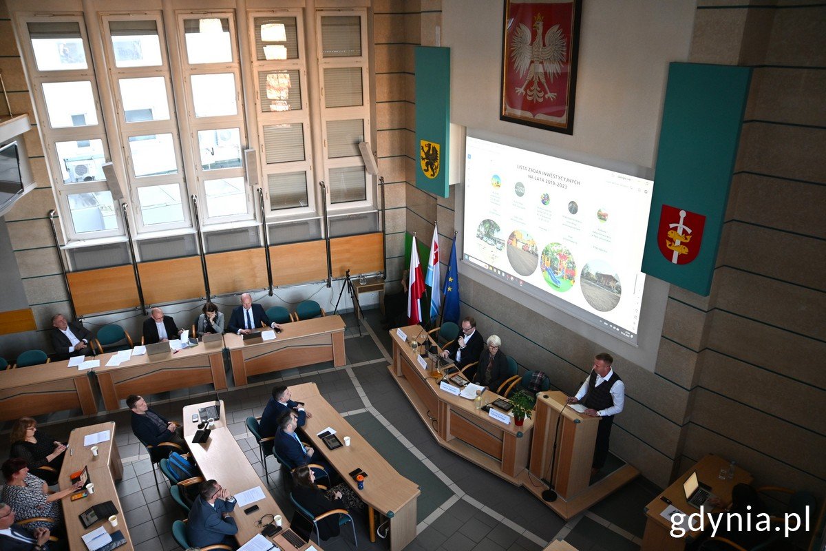 LX sesja Rady Miasta Gdyni odbędzie się 24 stycznia. Fot. Magdalena Śliżewska/archiwum