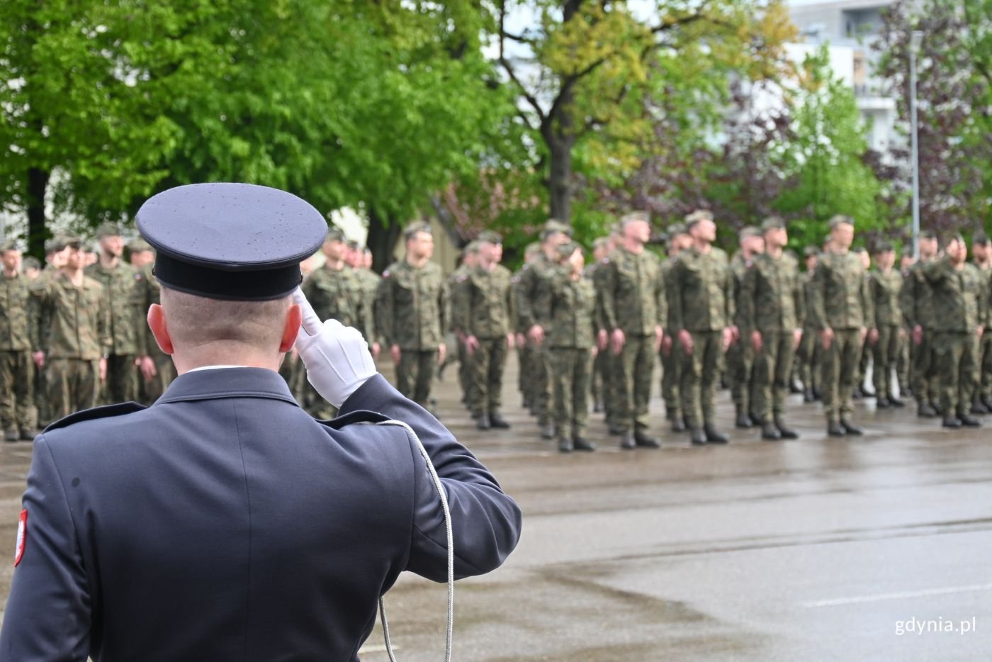 Uroczystości jubileuszowe 33. dywizjonu rakietowego Obrony Powietrznej (fot. Magdalena Starnawska)