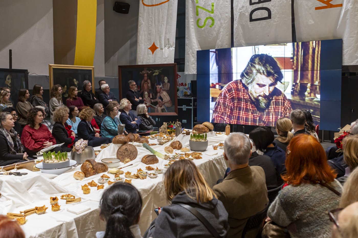 Uroczysty benefis zoraganizowany przez Akademię Sztuk Pięknych w Gdańsku (fot. Piotr Wittman // gdansk.pl)
