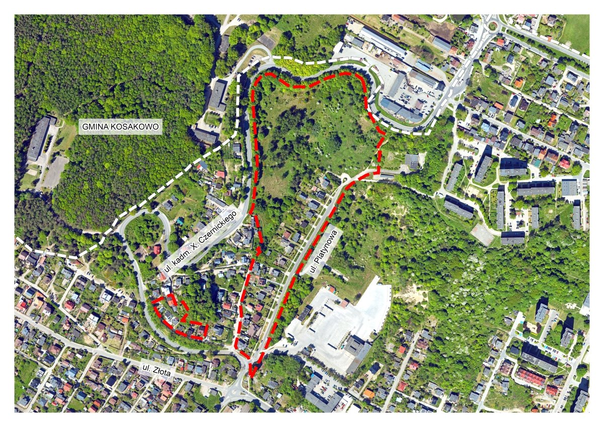 Mieszkańcy mogą zapoznać się z projektem miejscowego planu zagospodarowania przestrzennego części dzielnicy Pogórze w Gdyni. (fot. materiały Biura Planowania Przestrzennego Miasta Gdyni)