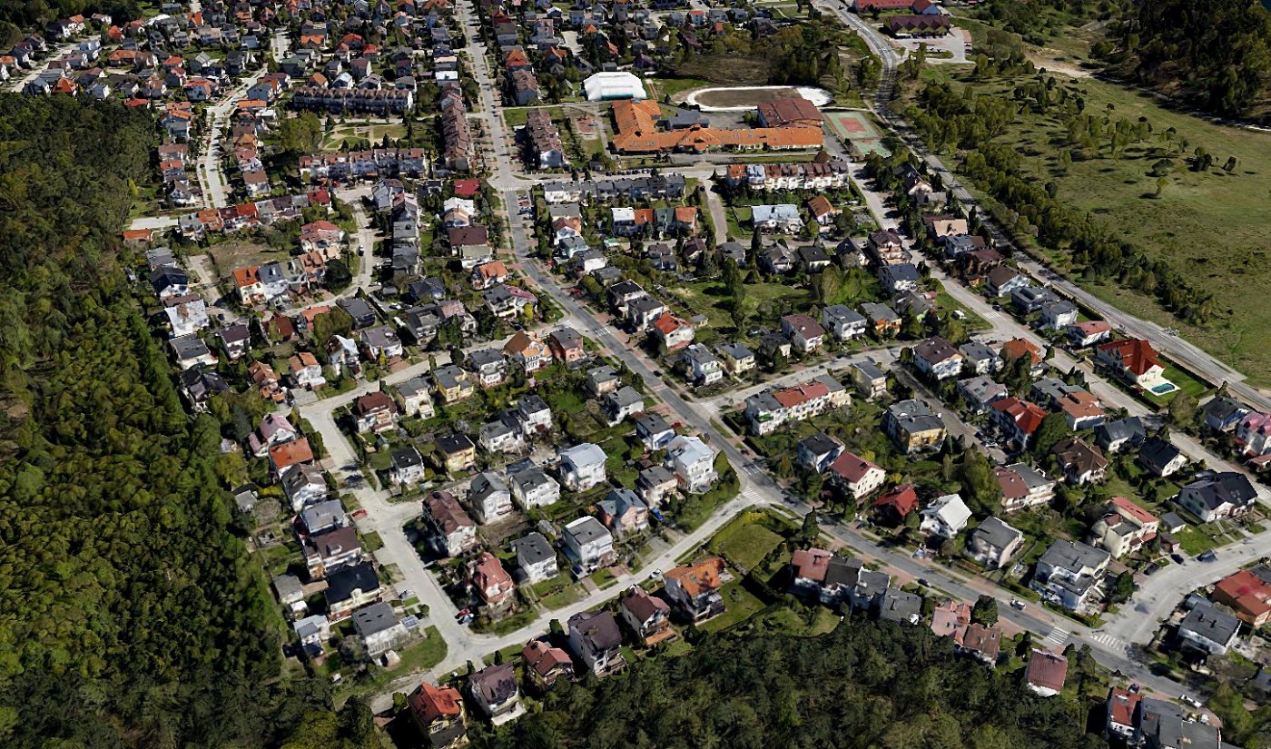 Ulice Westy i Posejdona znajdują się obok ulicy Amona, fot. MGGP Aero / gdynia.polska3d.pl