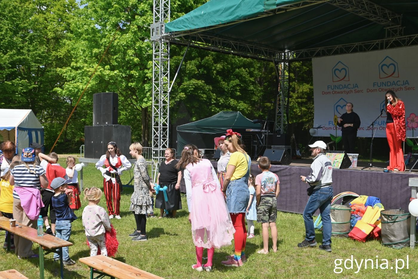 Festyn w parku Kolibki (fot. Magdalena Starnawska)