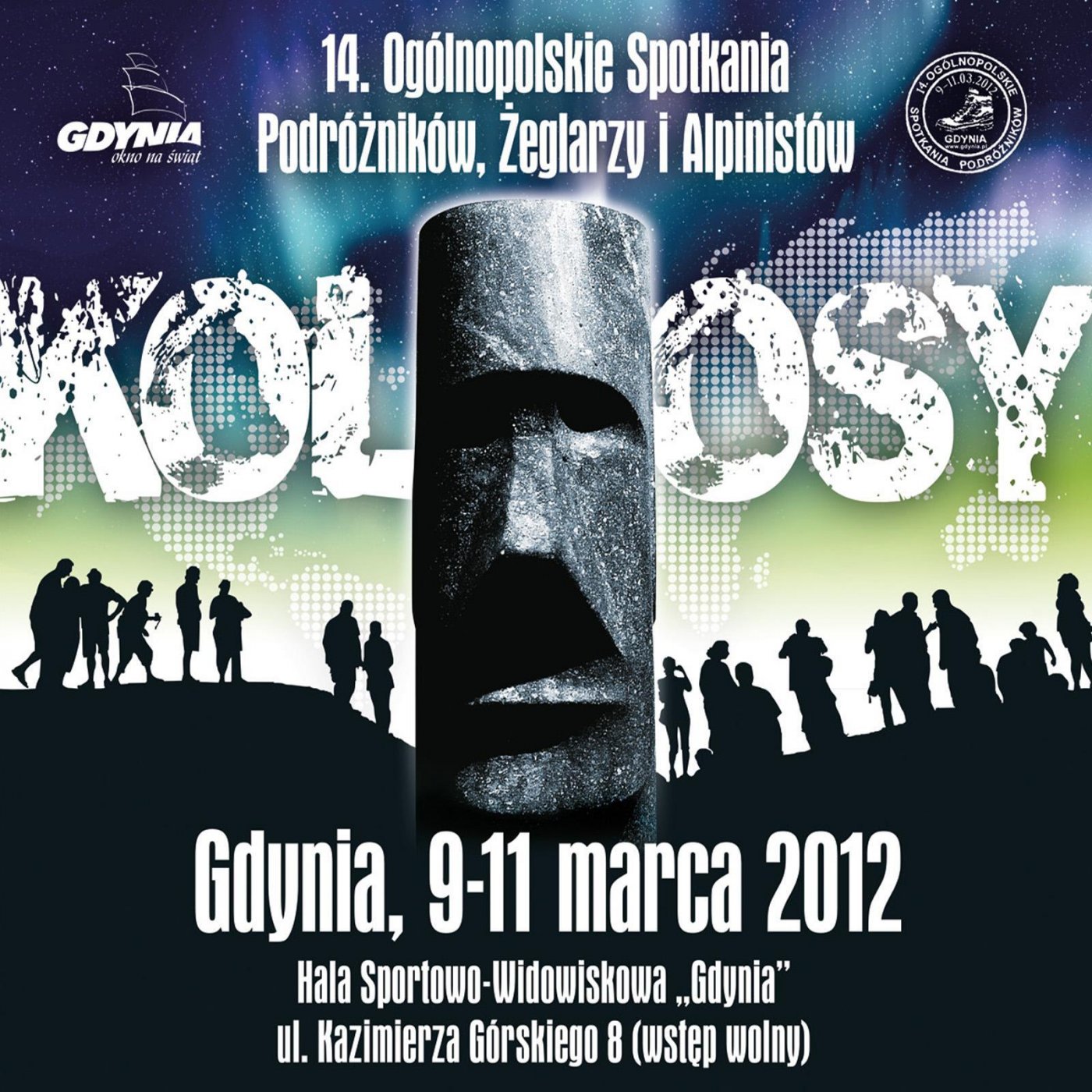 Grafika 14. Ogólnopolskich Spotkania Podróżników, Żeglarzy i Alpinistów. KOLOSY