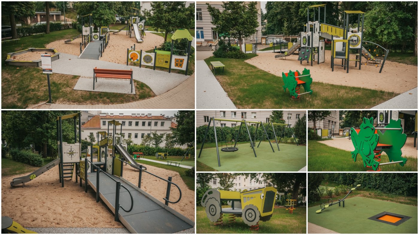 Plac zabaw przy Przedszkolu nr 9 w Gdyni (fot. Marcin Mielewski)