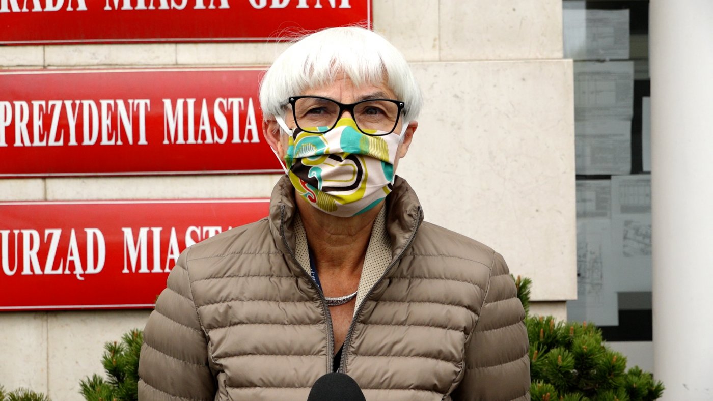 Przewodnicząca Rady Miasta Gdyni Joanna Zielińska // fot. Marcin Mielewski