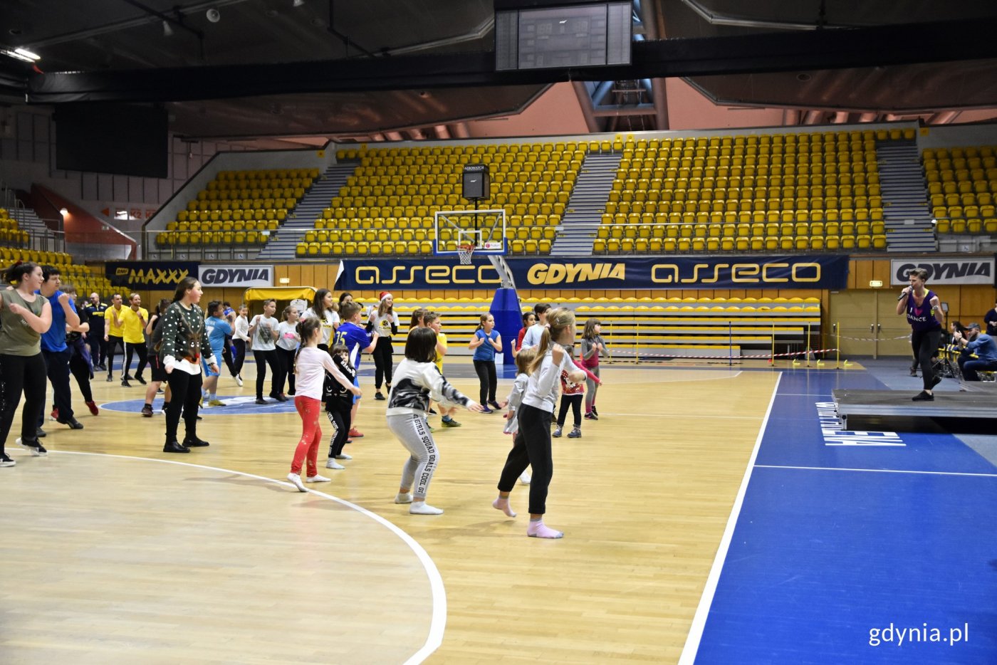 W Gdyni odbył się specjalny festyn sportowy „Ruszajmy się – razem” dla uczniów gdyńskich podstawówek // fot. Magdalena Czernek