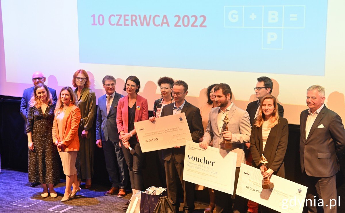 Nagrodzeni w 20., ostatniej edycji konkursu „Gdyński Biznesplan”, fot. Magdalena Śliżewska