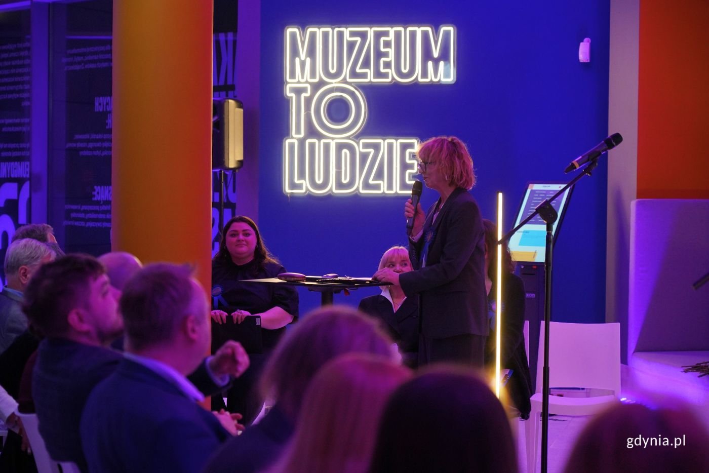 Inauguracja projektu Gdynia w sieci w Muzeum Miasta Gdyni (fot. Magdalena Starnawska)