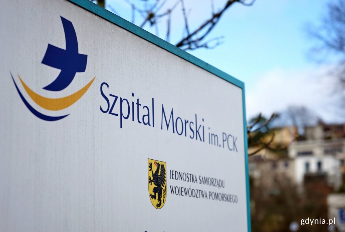 Szpital Morski im. PCK w Gdyni działa na nowych zasadach // fot. Kamil Złoch