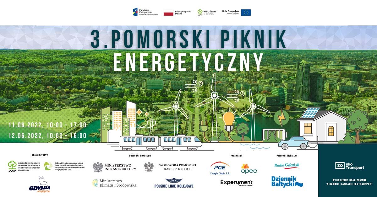 Plakat promujący 3. Pomorski Piknik Energetyczny // materiały prasowe