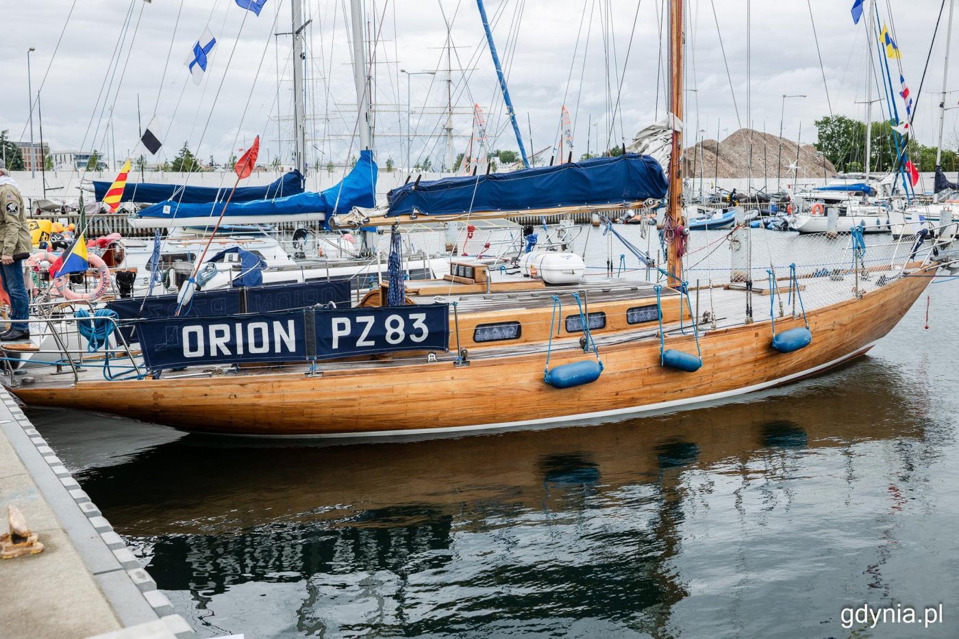 Ambasador stulecia Gdyni: s/y Orion (fot. Karol Stańczak)