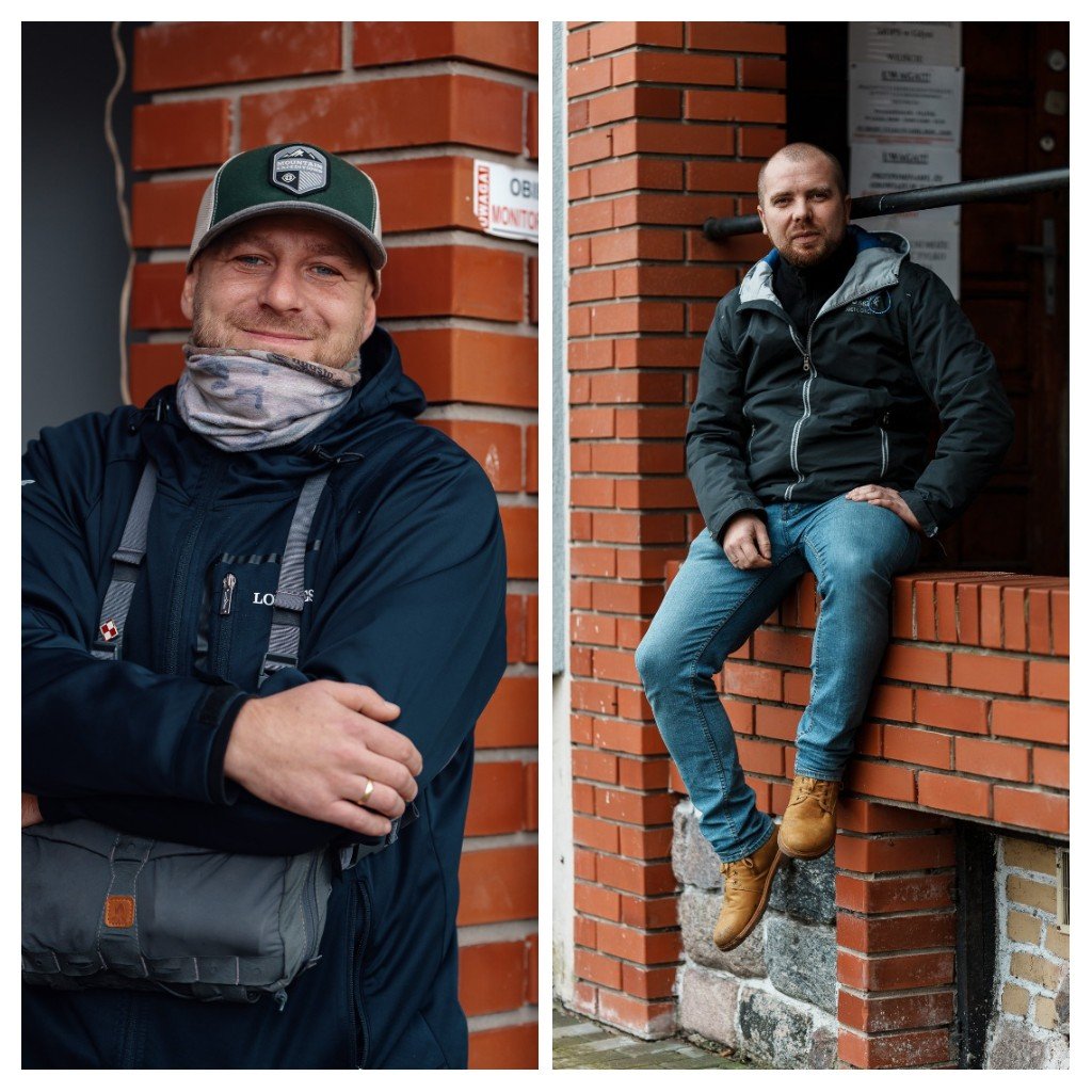 Od lewej: Maciej Kruszyński i Grzegorz Dziedzic // fot. Dawid Linkowski