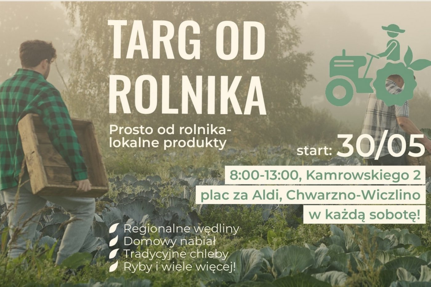 Grafika organizatora.