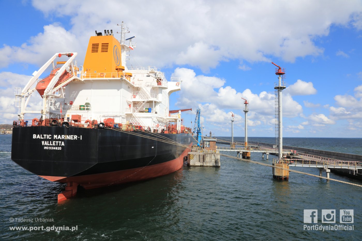 Nowa inwestycja zwiększy możliwości przeładunkowe paliw. Fot. Port Gdynia 