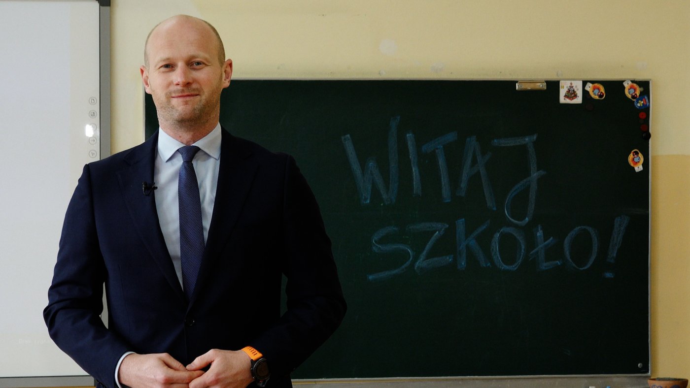 Na zdj. wiceprezydent Gdyni Bartosz Bartoszewicz // fot. Marcin Mielewski