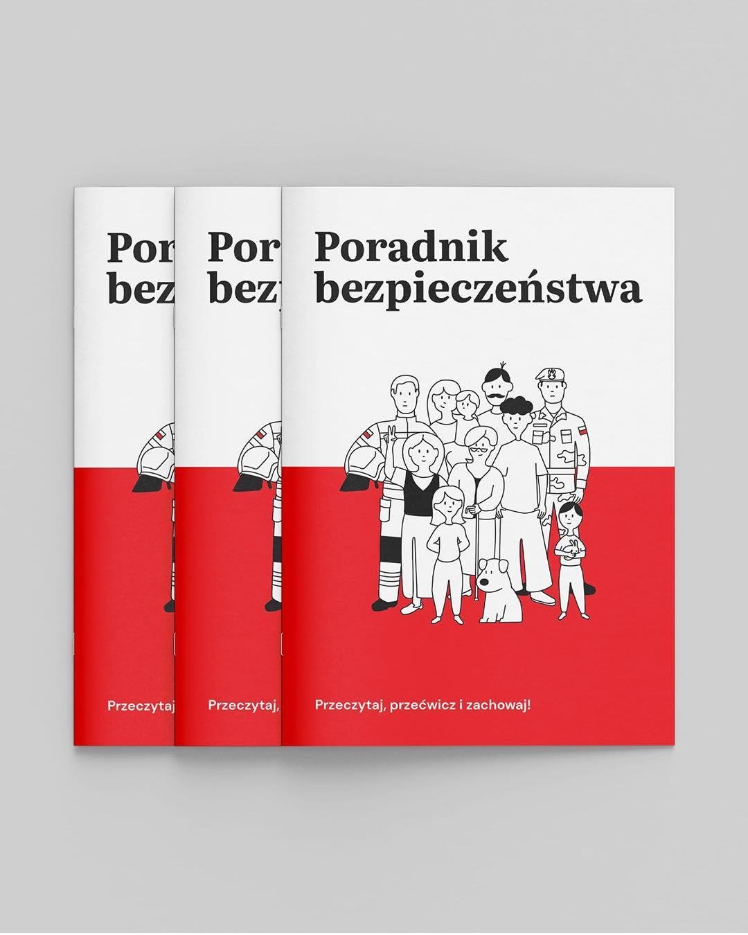 Okładka „Poradnika bezpieczeństwa” (mat. informacyjne)