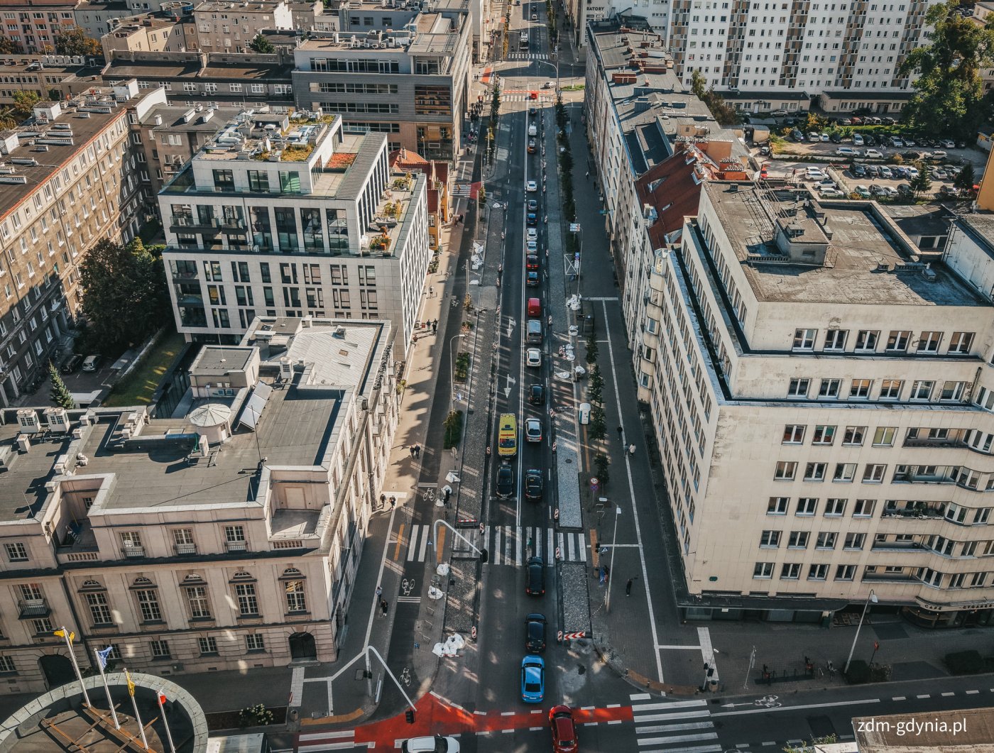 ul. 10 Lutego w trakcie remontu. W sobotę czasowe zamknięcie fragmentu ulicy (fot. Marcin Mielewski)