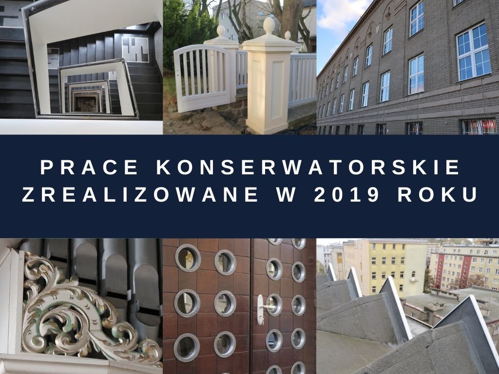 prace konserwatorskie zrealizowane w 2019 r.