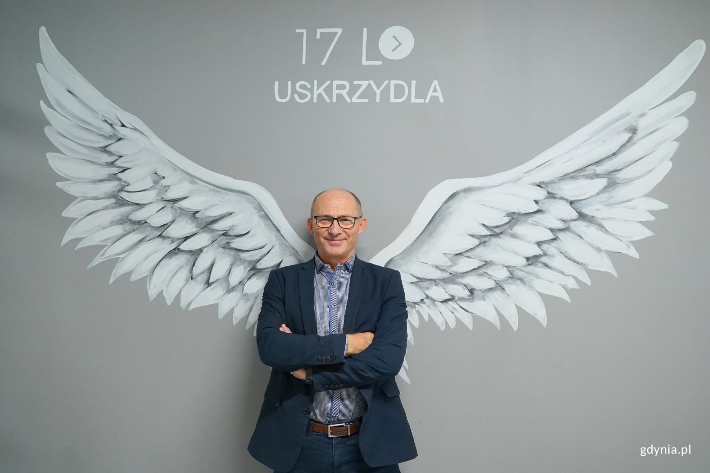 Witold Chudyszewicz, dyrektor Zespołu Szkół Ogólnokształcących nr 8, został wyróżniony przez ministrę edukacji Barbarę Nowacką (fot. Magdalena Starnawska)