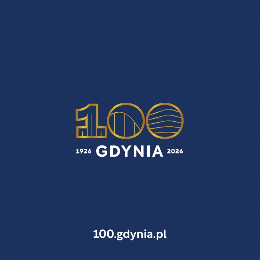 Okładka folderu na 100-lecie Gdyni