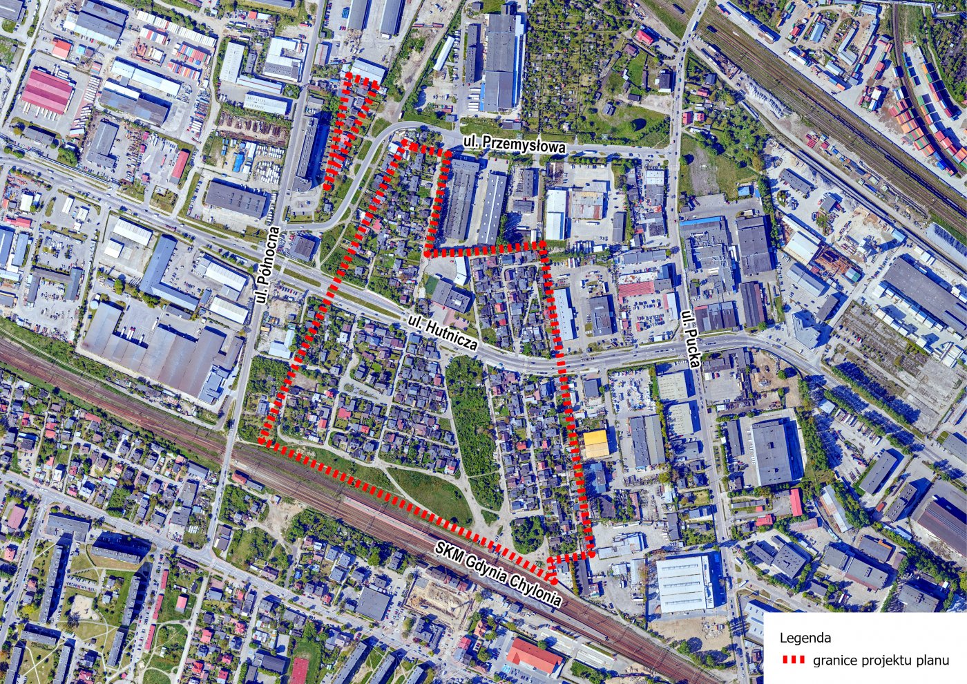 Granice planu zagospodarowania dla części dzielnicy Chylonia w Gdyni, fot. mat. prasowe