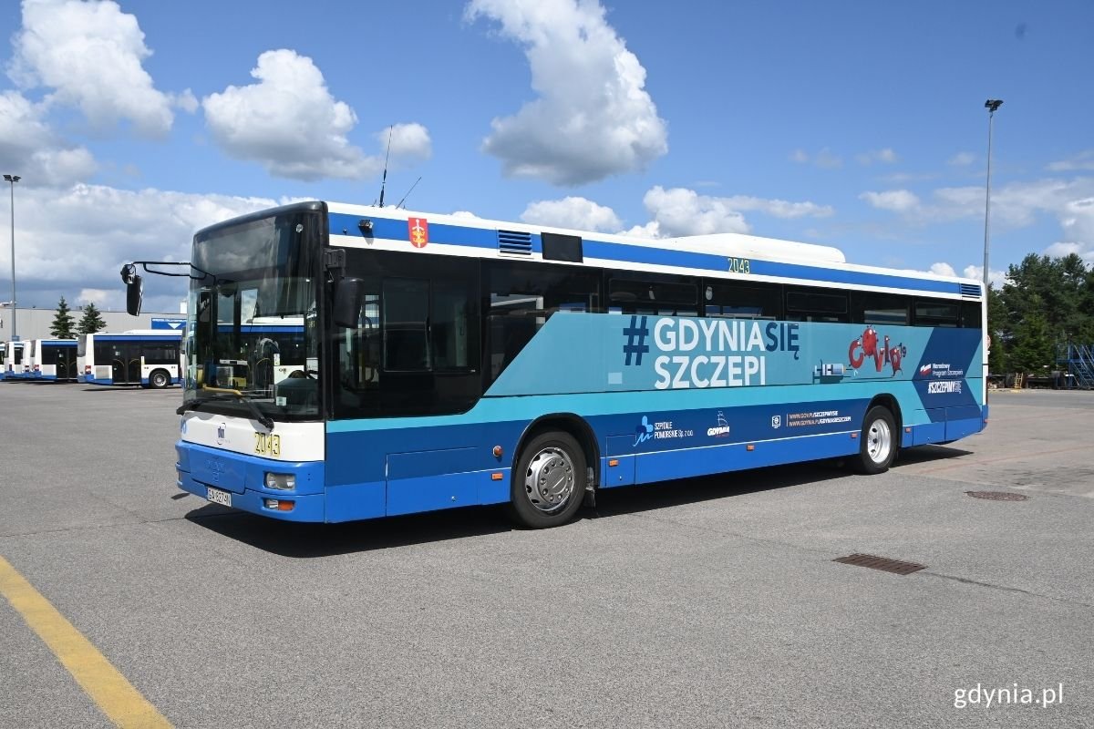 Gdyński Szczepibus dotrze do wszystkich mieszkańców, którzy z różnych powodów nie mogli jeszcze skorzystać ze szczepień. // fot. Magdalena Śliżewska