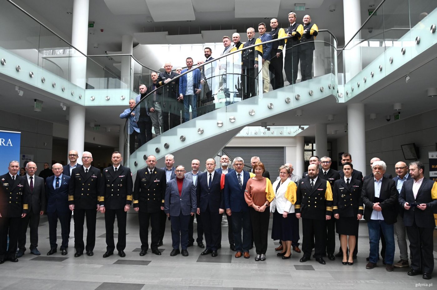 Wspólne zdjęcie załogi ORP „Iskra