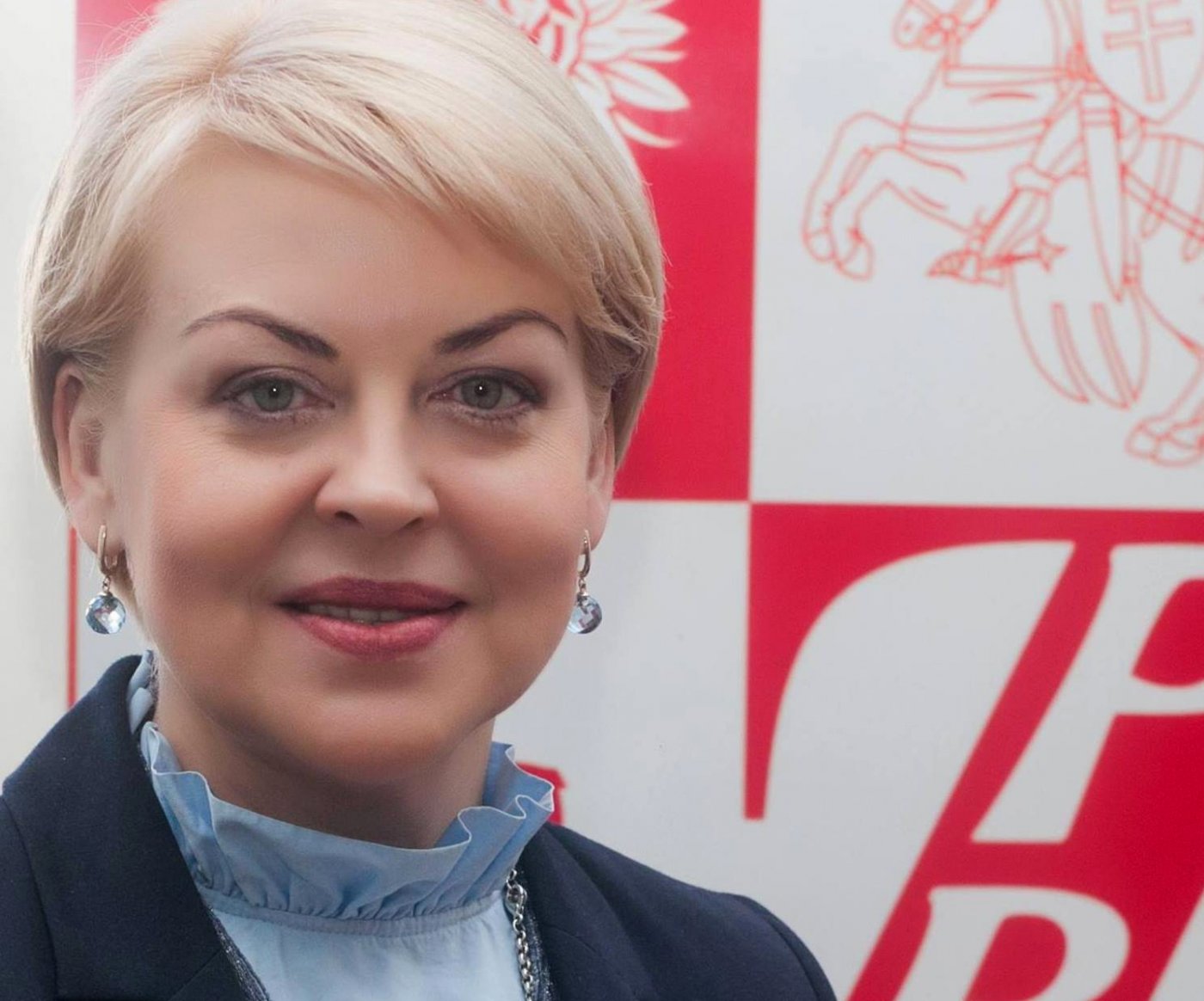 Andżelika Borys, prezes Związku Polaków na Białorusi. Źródło: www.znadniemna.pl