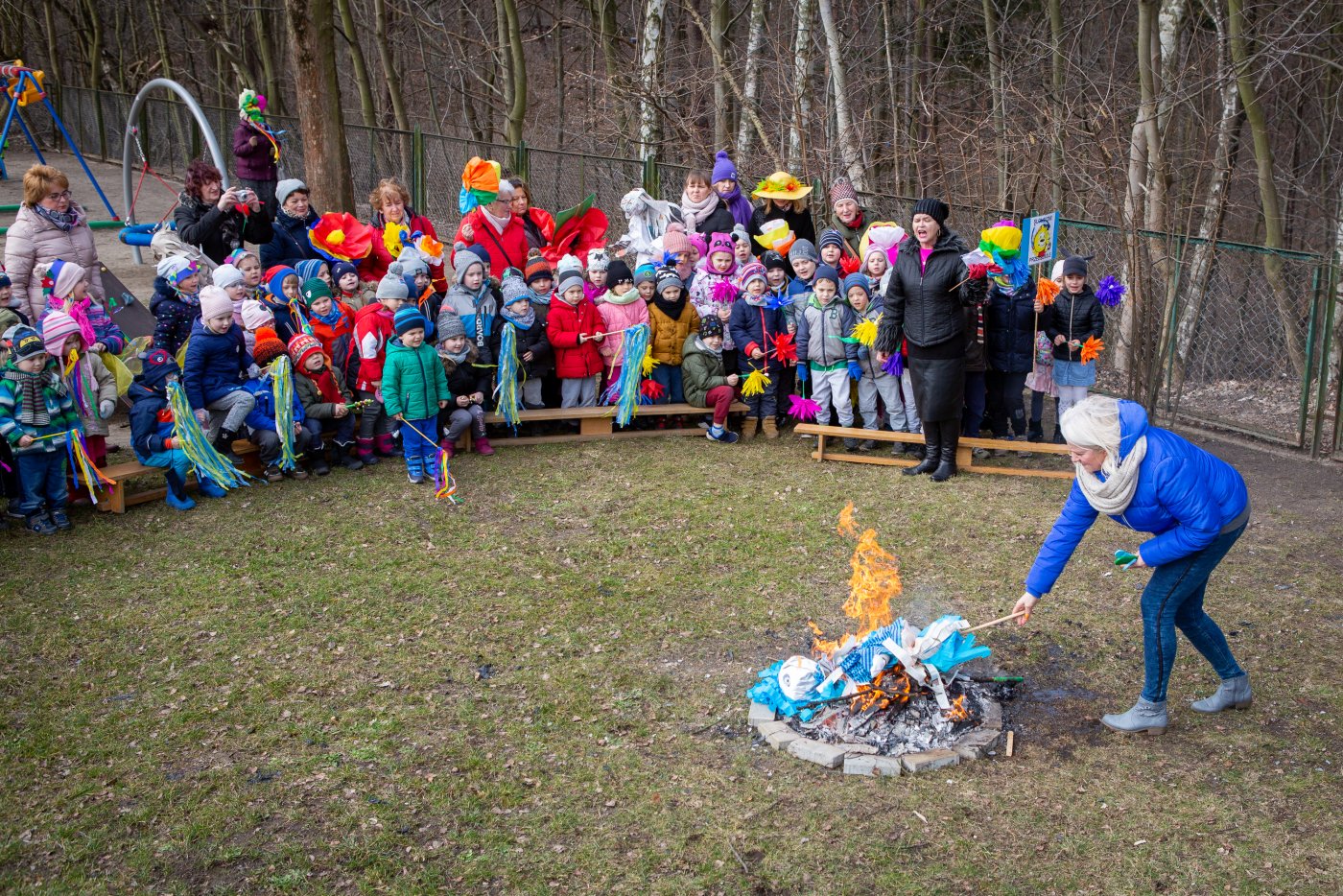 Zima przegnana, można cieszyć się wiosną