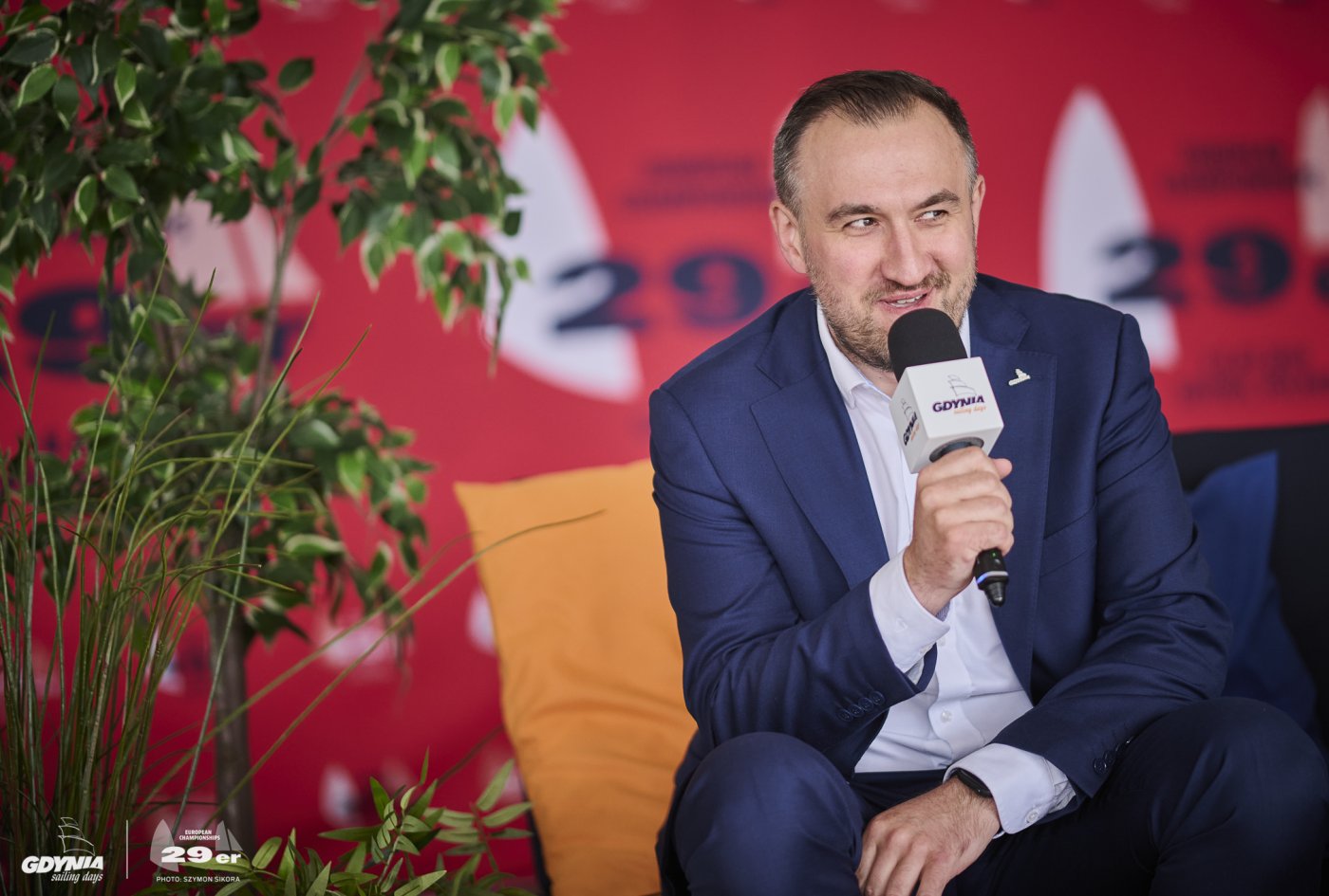 Tomasz Augustyniak, wiceprezydent głosem Gdyni w zarządzie Związku Miast i Gmin Morskich  (fot. Szymon Sikora)