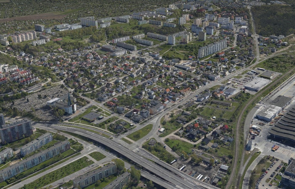 Przebudowy doczeka się jedna z najważniejszych dróg na północy Gdyni, fot. MGGP Aero / Gdynia.polska3d.pl