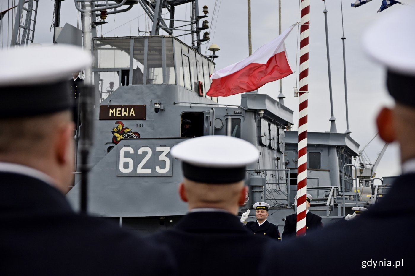 ORP Mewa zakończył służbę w Marynarce Wojennej // fot. Paweł Kukla