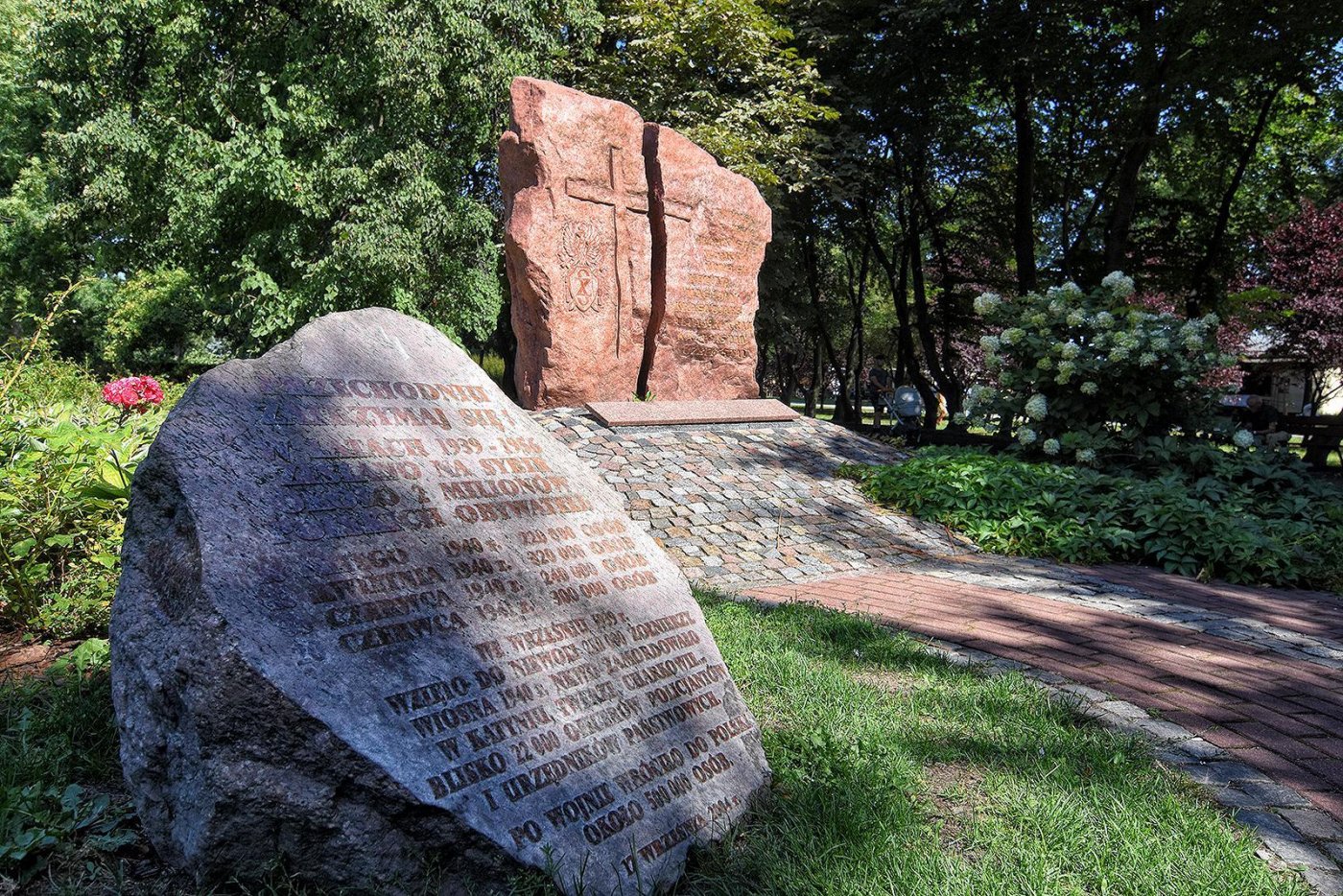 Pomnik „W hołdzie zesłańcom Sybiru”/fot. Michał Puszczewicz